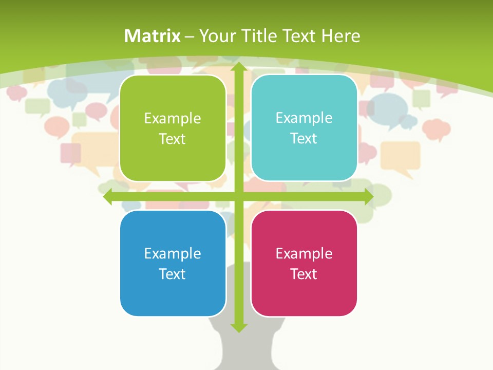 Graphic Bubble Abstract PowerPoint Template