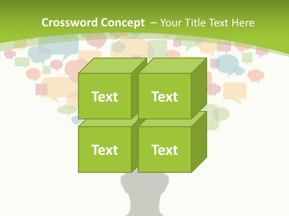 Graphic Bubble Abstract PowerPoint Template