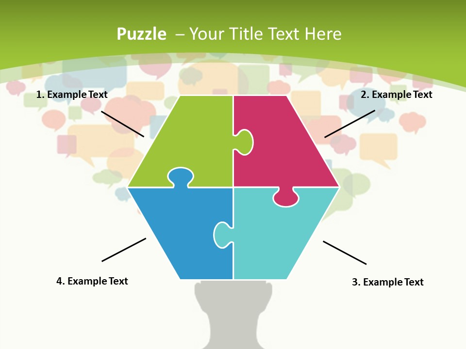 Graphic Bubble Abstract PowerPoint Template