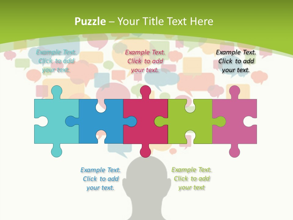 Graphic Bubble Abstract PowerPoint Template