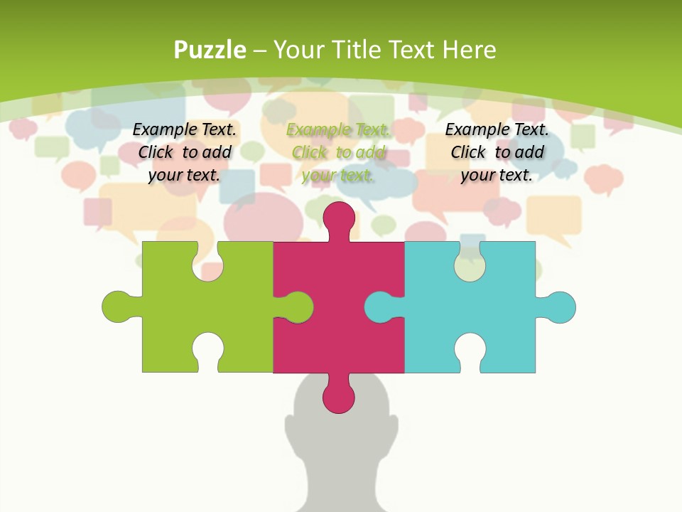 Graphic Bubble Abstract PowerPoint Template