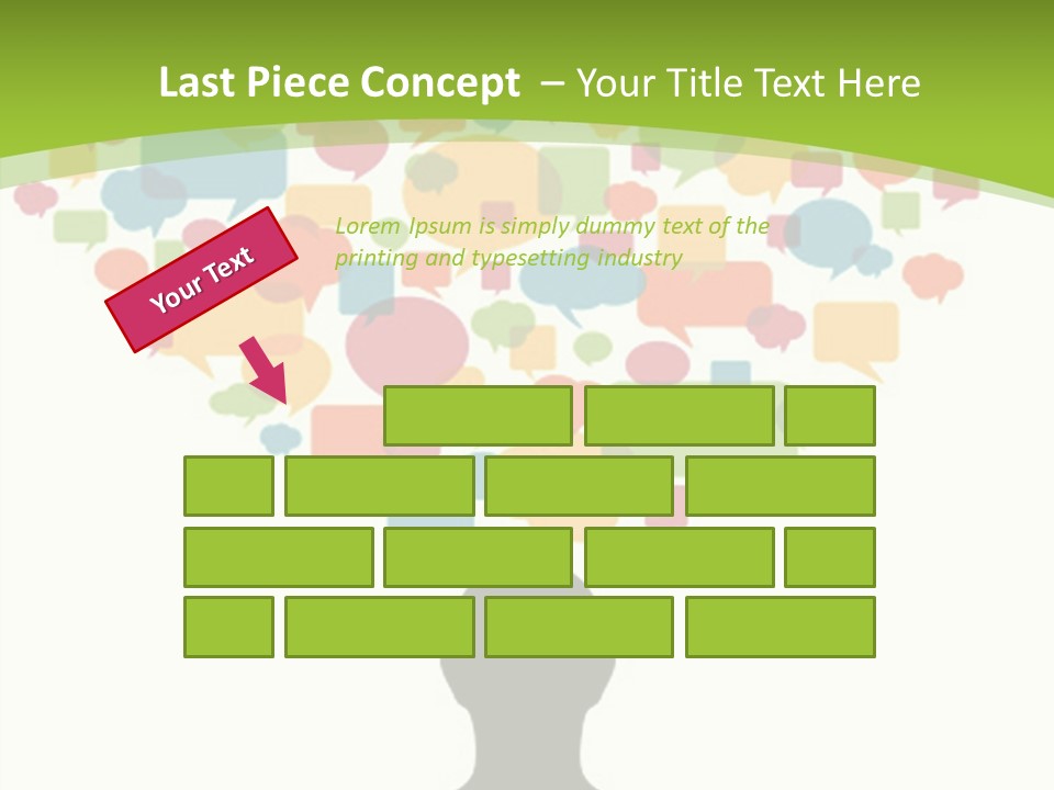 Graphic Bubble Abstract PowerPoint Template