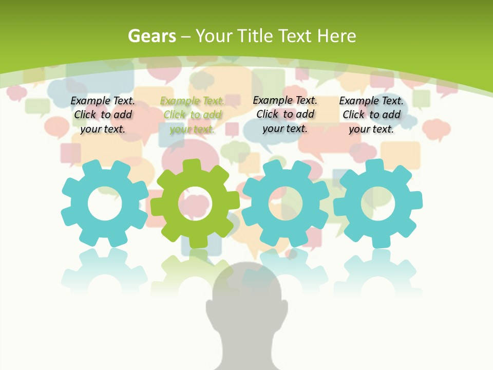 Graphic Bubble Abstract PowerPoint Template