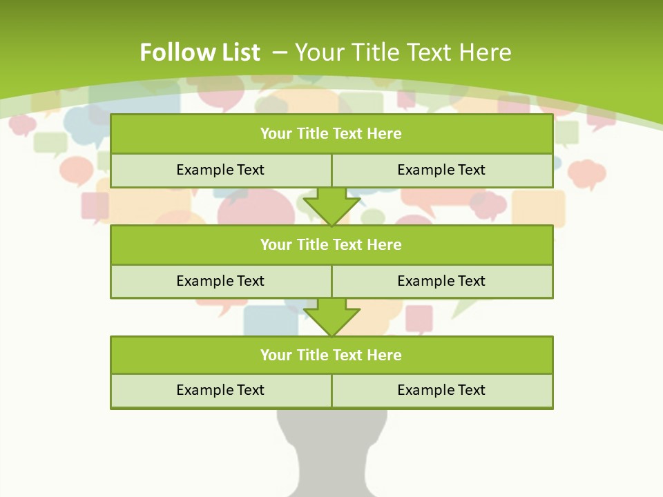 Graphic Bubble Abstract PowerPoint Template