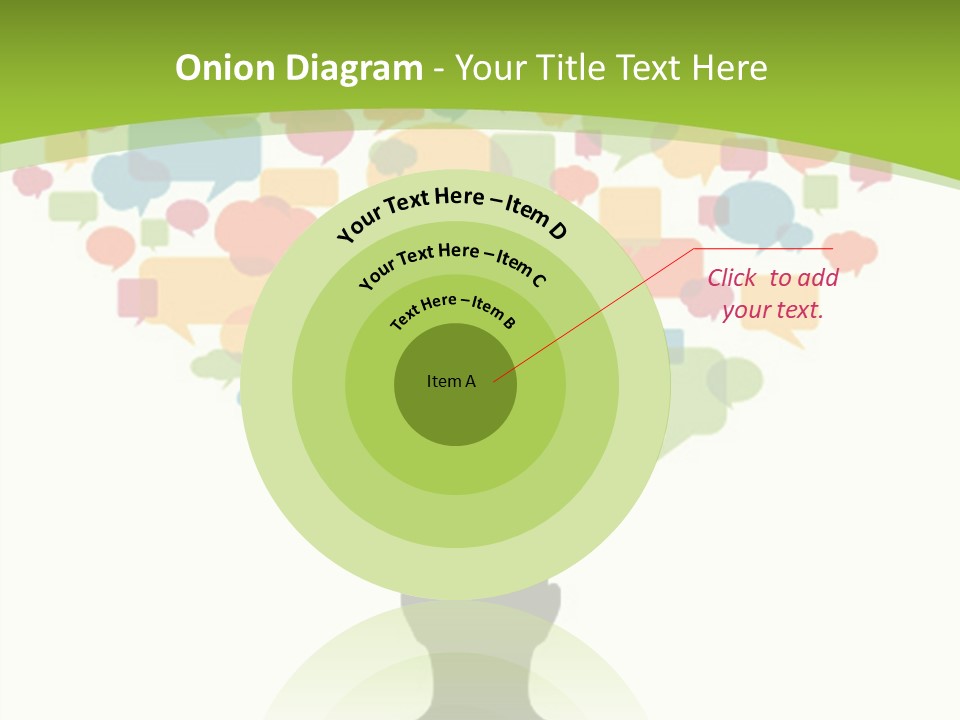 Graphic Bubble Abstract PowerPoint Template