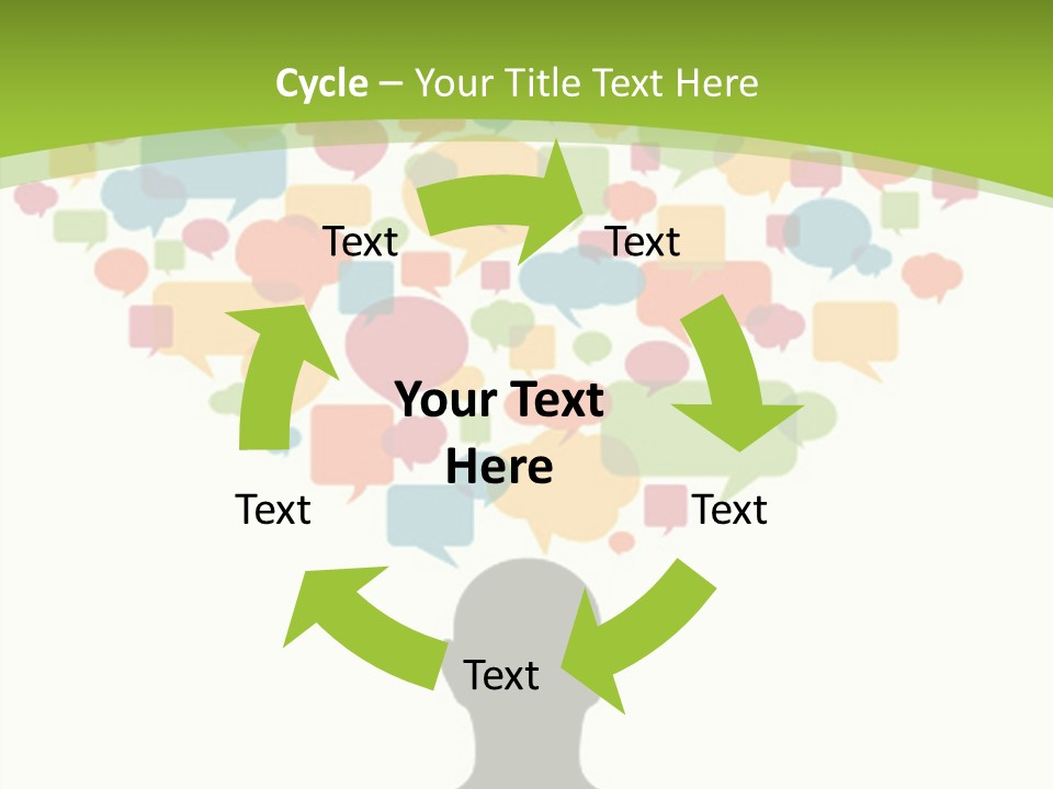 Graphic Bubble Abstract PowerPoint Template