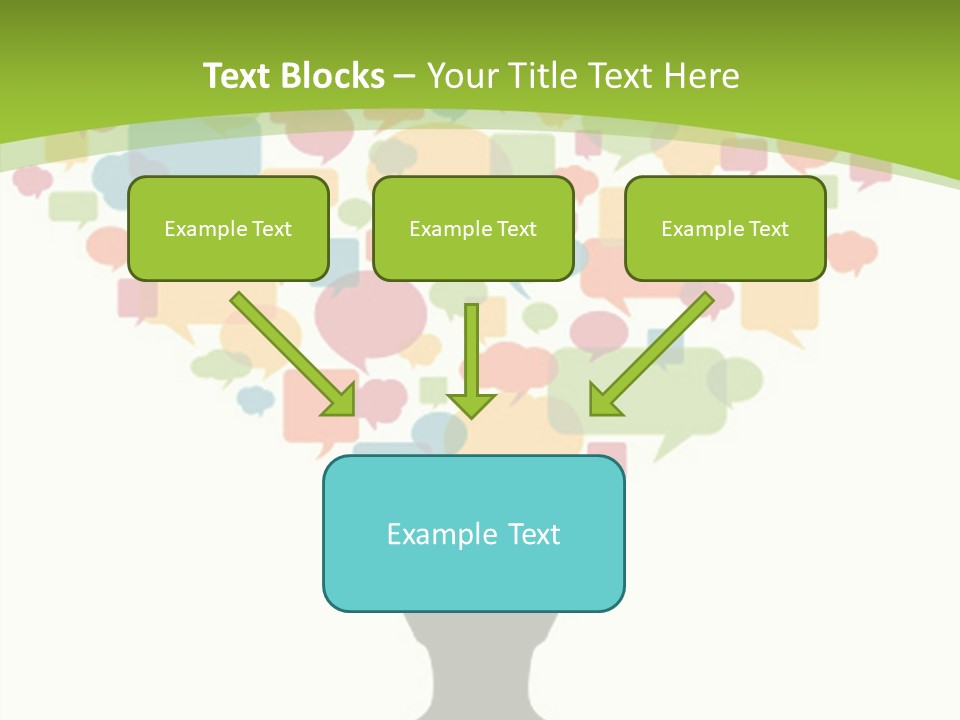 Graphic Bubble Abstract PowerPoint Template