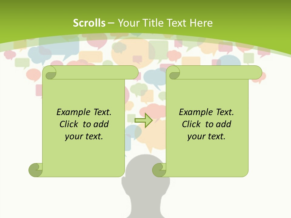 Graphic Bubble Abstract PowerPoint Template