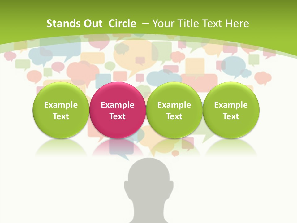 Graphic Bubble Abstract PowerPoint Template