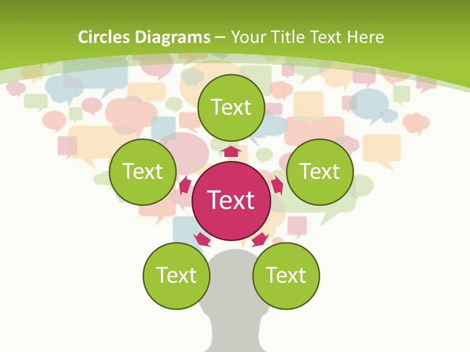 Graphic Bubble Abstract PowerPoint Template