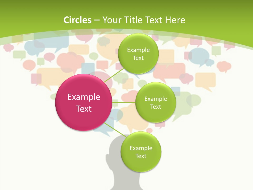 Graphic Bubble Abstract PowerPoint Template