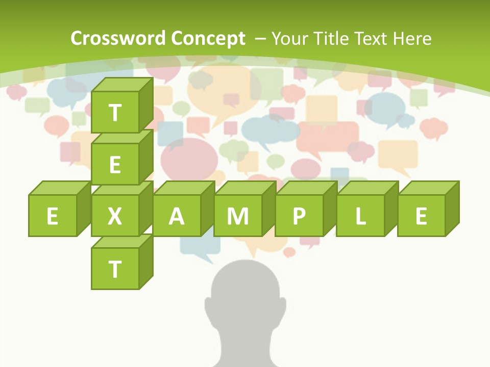 Graphic Bubble Abstract PowerPoint Template