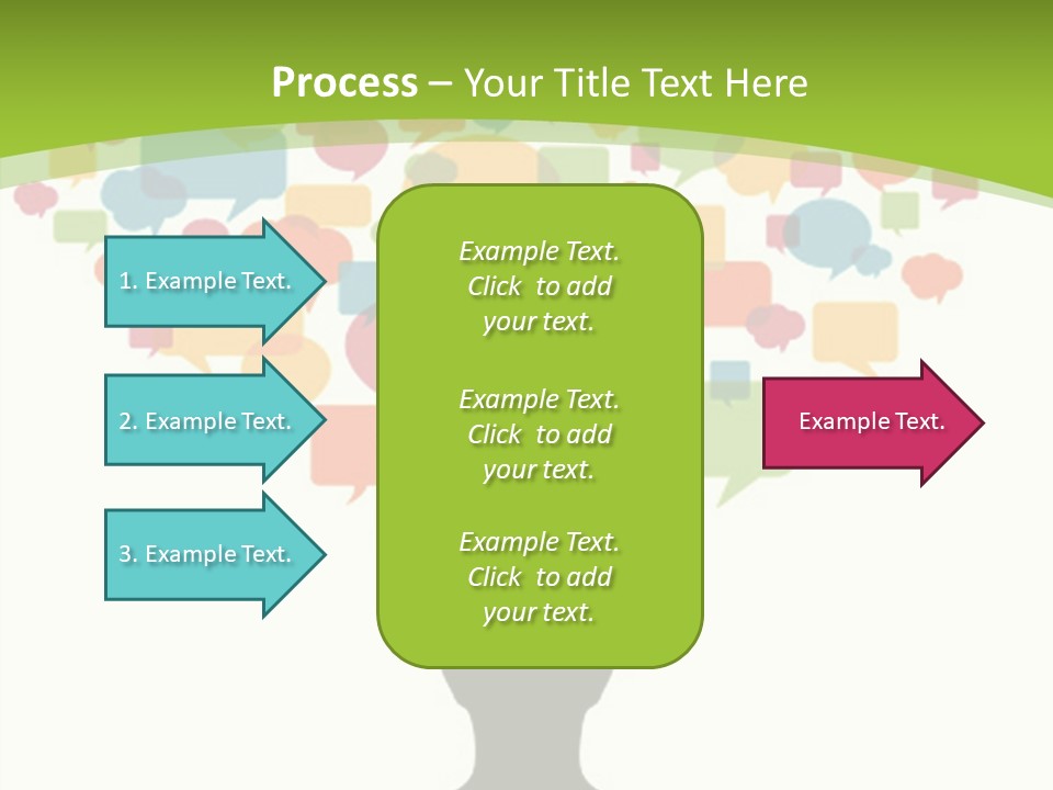 Graphic Bubble Abstract PowerPoint Template