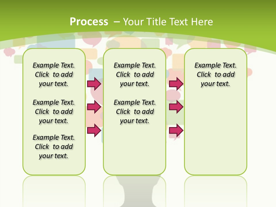 Graphic Bubble Abstract PowerPoint Template