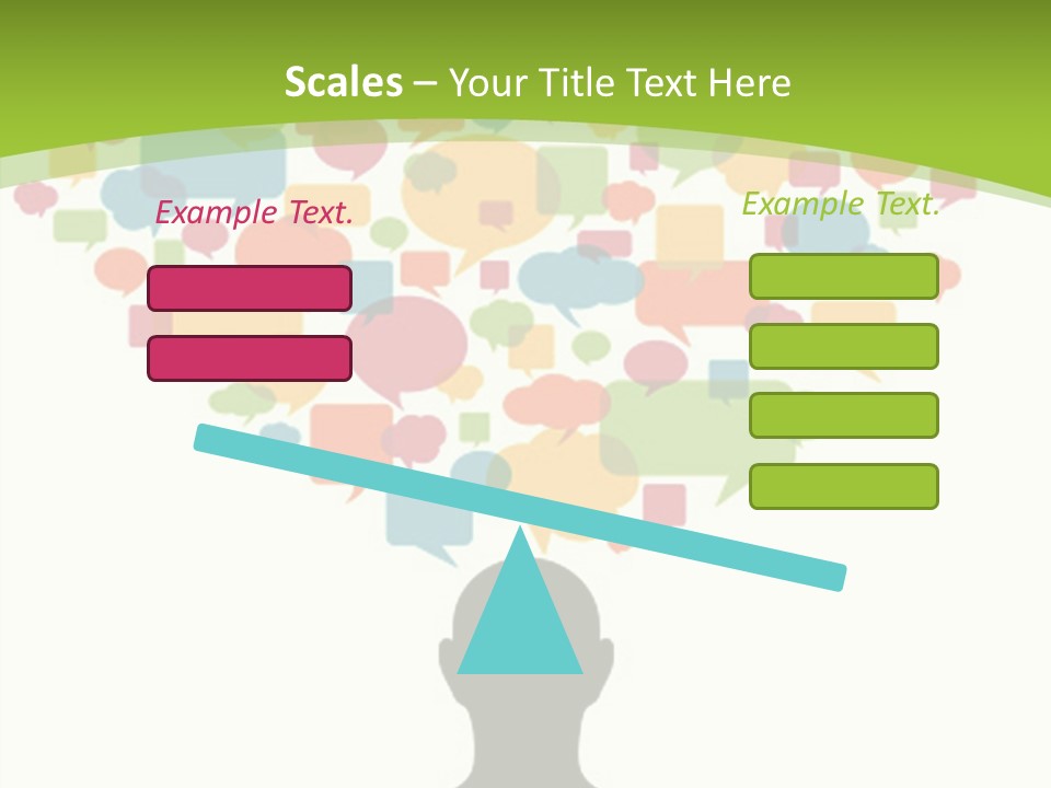 Graphic Bubble Abstract PowerPoint Template