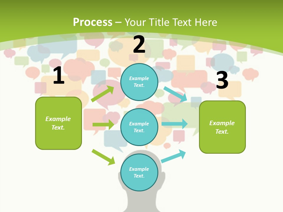 Graphic Bubble Abstract PowerPoint Template
