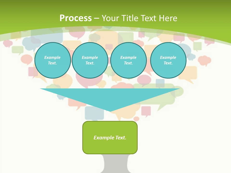 Graphic Bubble Abstract PowerPoint Template