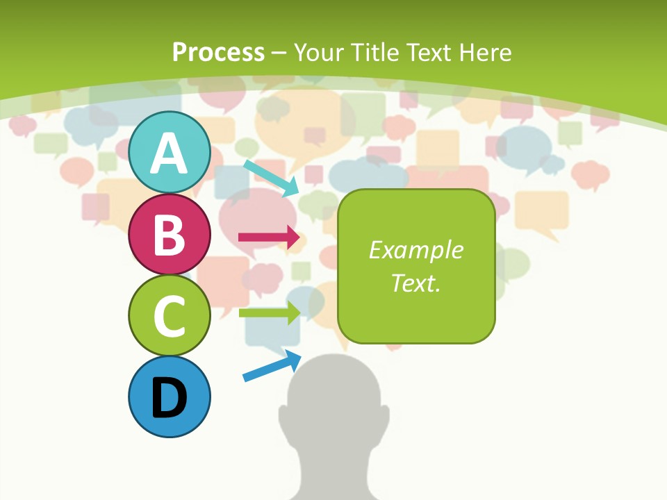 Graphic Bubble Abstract PowerPoint Template