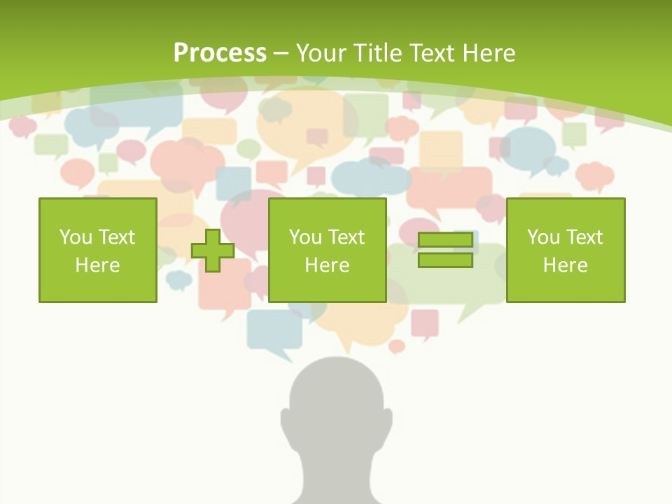 Graphic Bubble Abstract PowerPoint Template