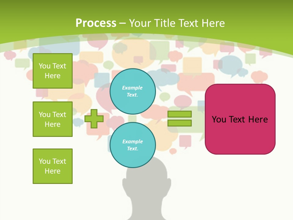 Graphic Bubble Abstract PowerPoint Template