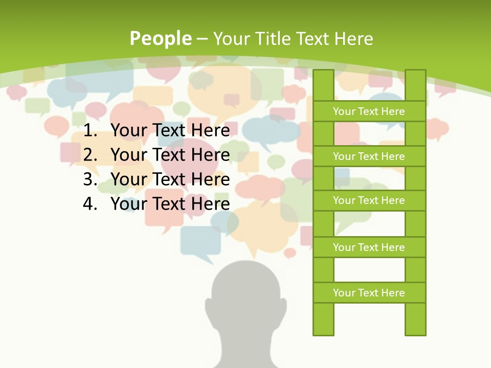 Graphic Bubble Abstract PowerPoint Template