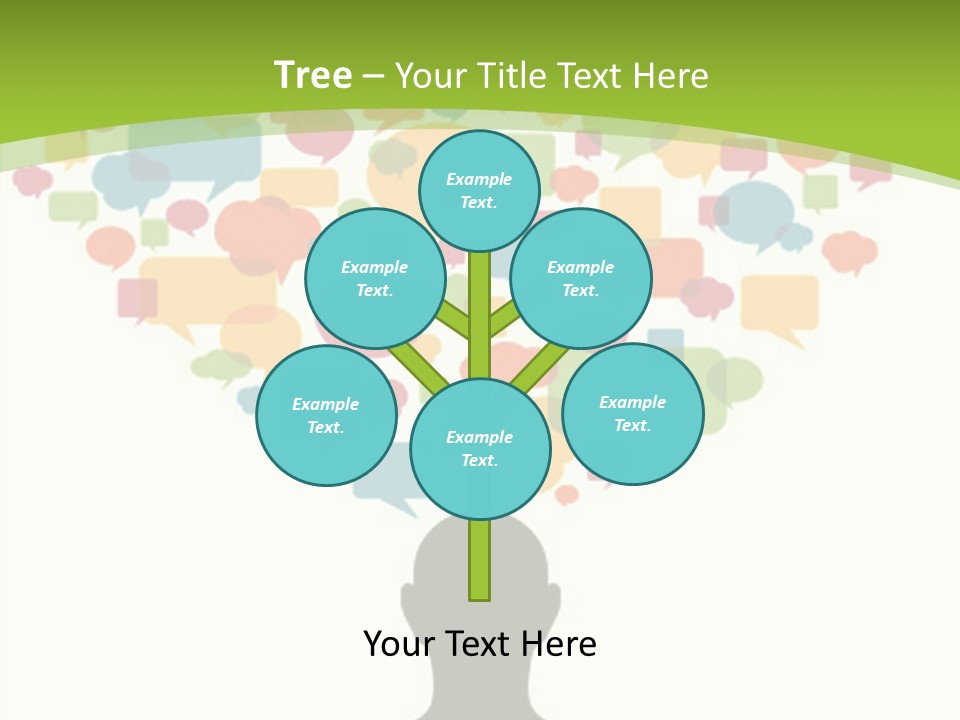 Graphic Bubble Abstract PowerPoint Template