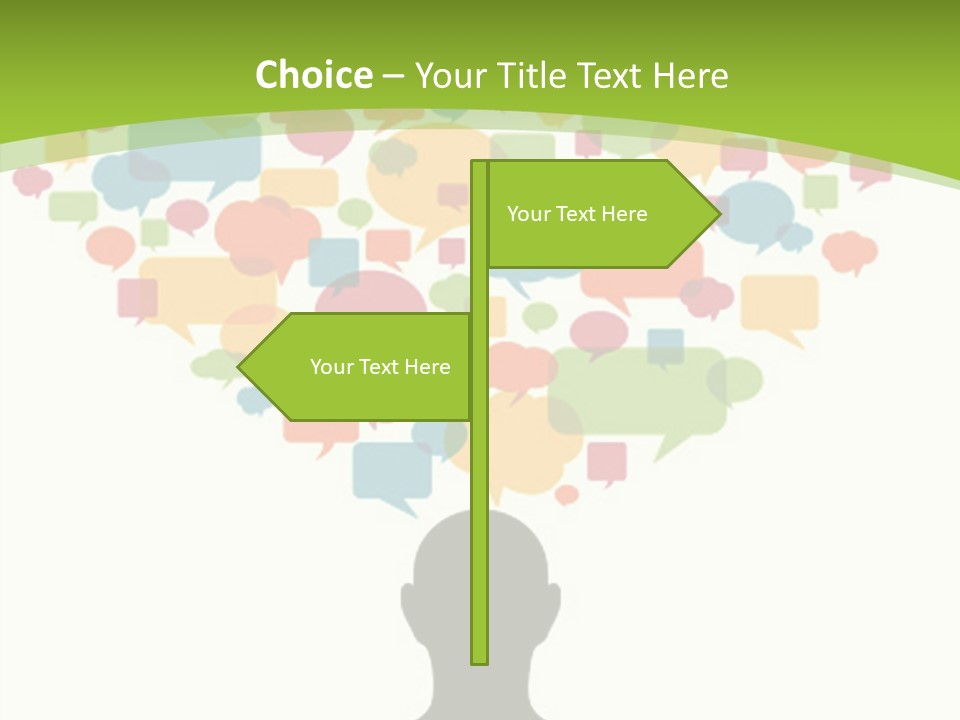 Graphic Bubble Abstract PowerPoint Template