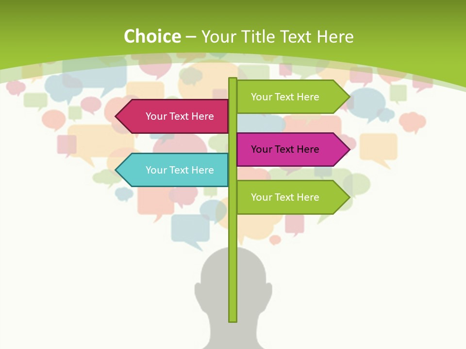 Graphic Bubble Abstract PowerPoint Template