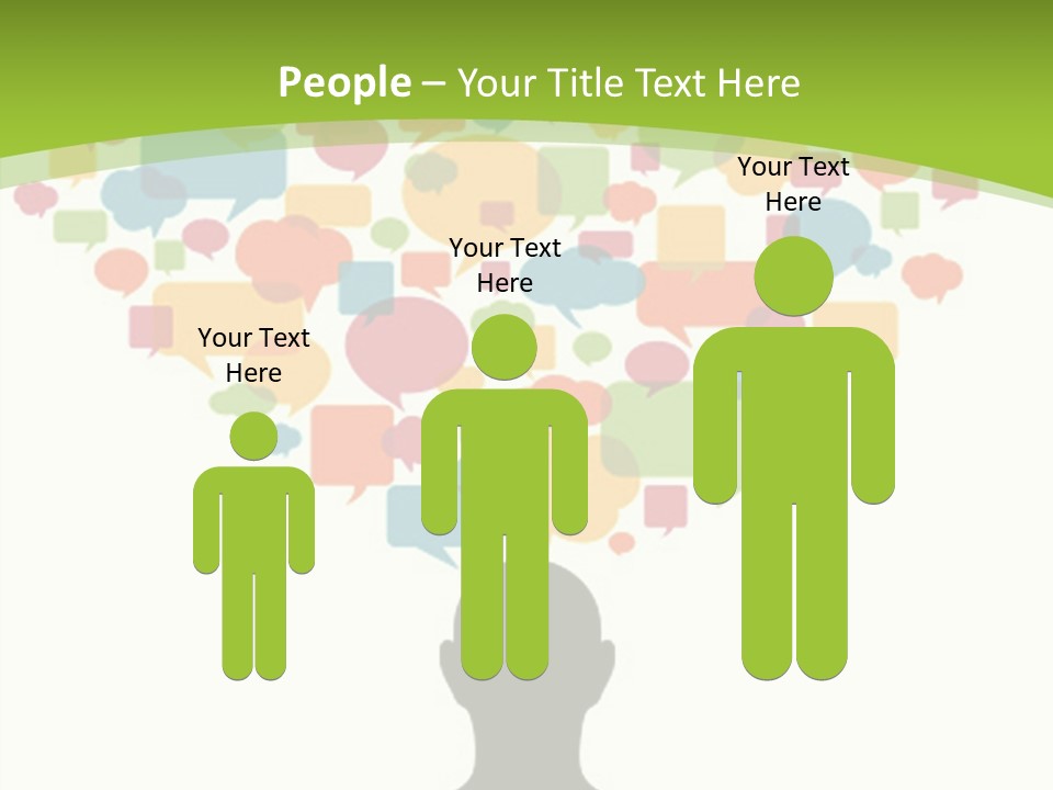 Graphic Bubble Abstract PowerPoint Template