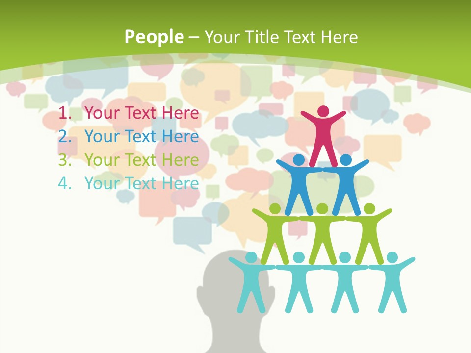 Graphic Bubble Abstract PowerPoint Template