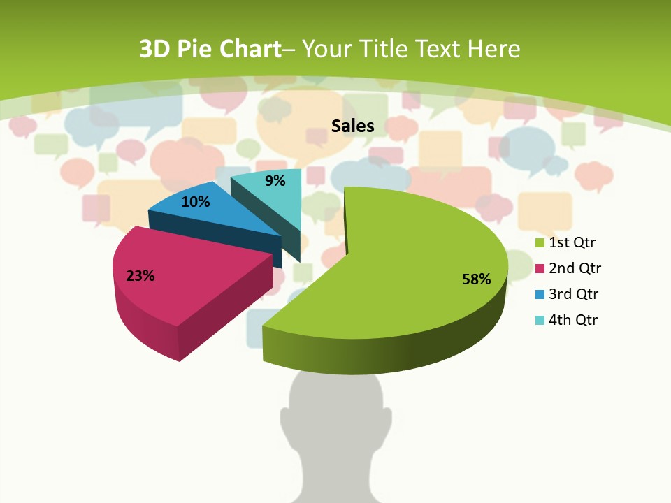 Graphic Bubble Abstract PowerPoint Template