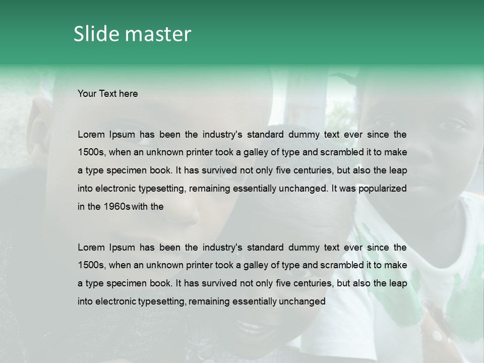 Building Three Disaster PowerPoint Template
