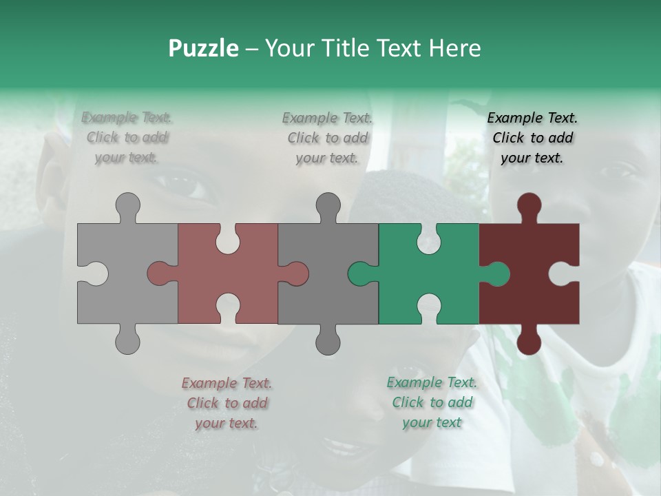 Building Three Disaster PowerPoint Template