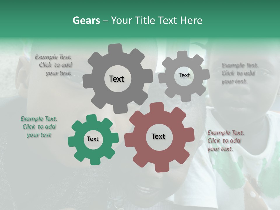 Building Three Disaster PowerPoint Template