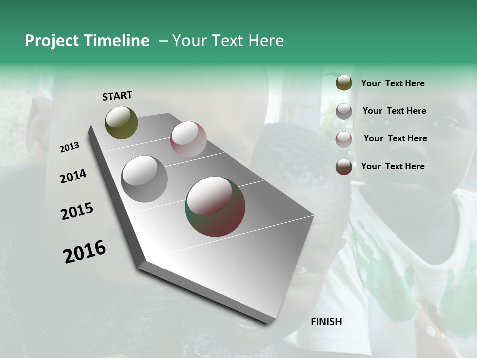 Building Three Disaster PowerPoint Template