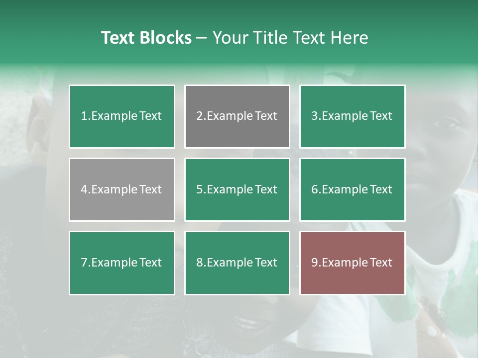 Building Three Disaster PowerPoint Template