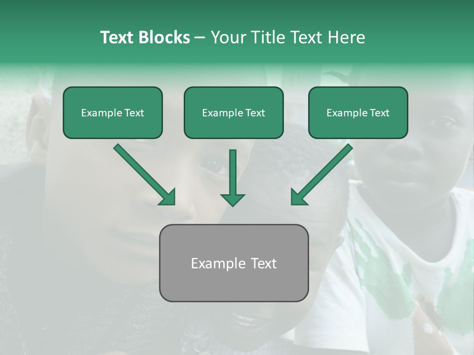 Building Three Disaster PowerPoint Template