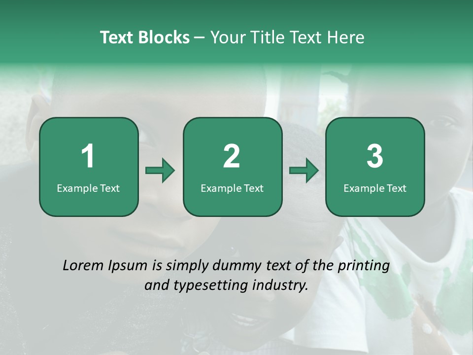 Building Three Disaster PowerPoint Template