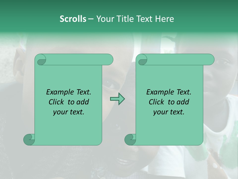 Building Three Disaster PowerPoint Template