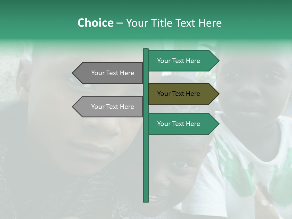 Building Three Disaster PowerPoint Template