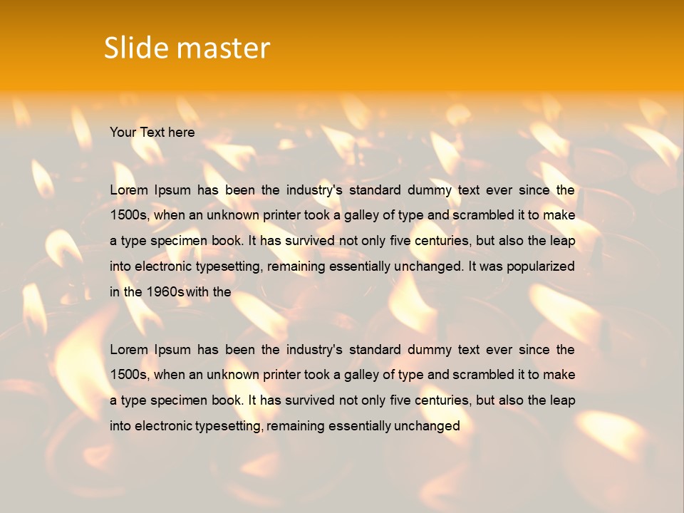 Spiritual Tihar Monkeytemple PowerPoint Template