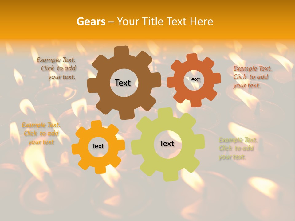 Spiritual Tihar Monkeytemple PowerPoint Template