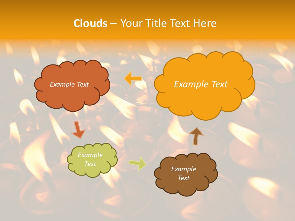 Spiritual Tihar Monkeytemple PowerPoint Template
