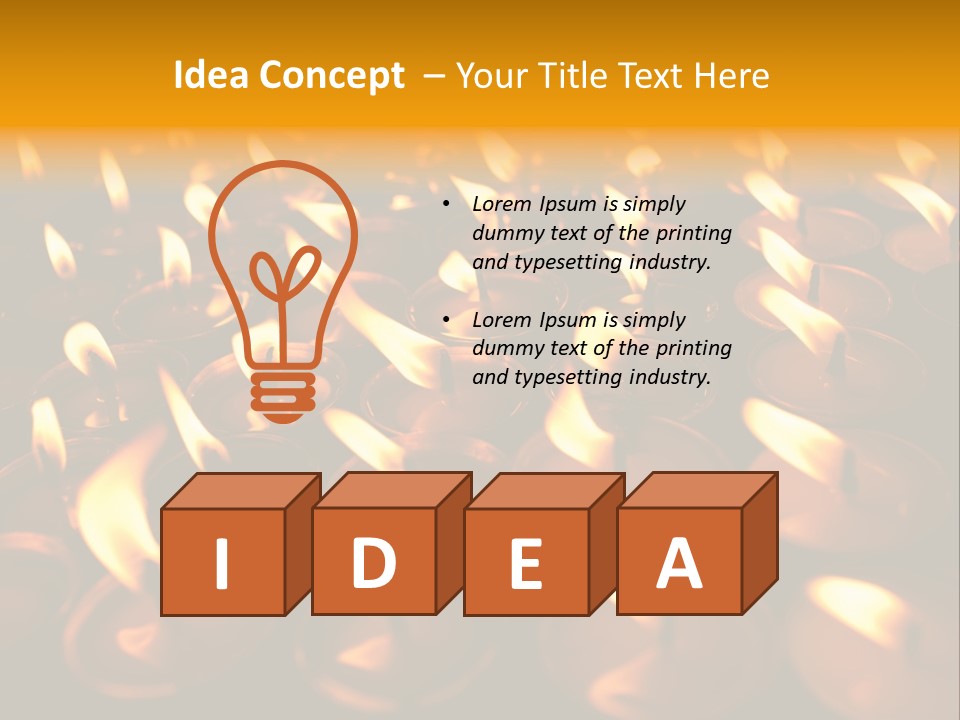 Spiritual Tihar Monkeytemple PowerPoint Template