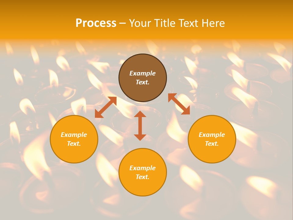 Spiritual Tihar Monkeytemple PowerPoint Template
