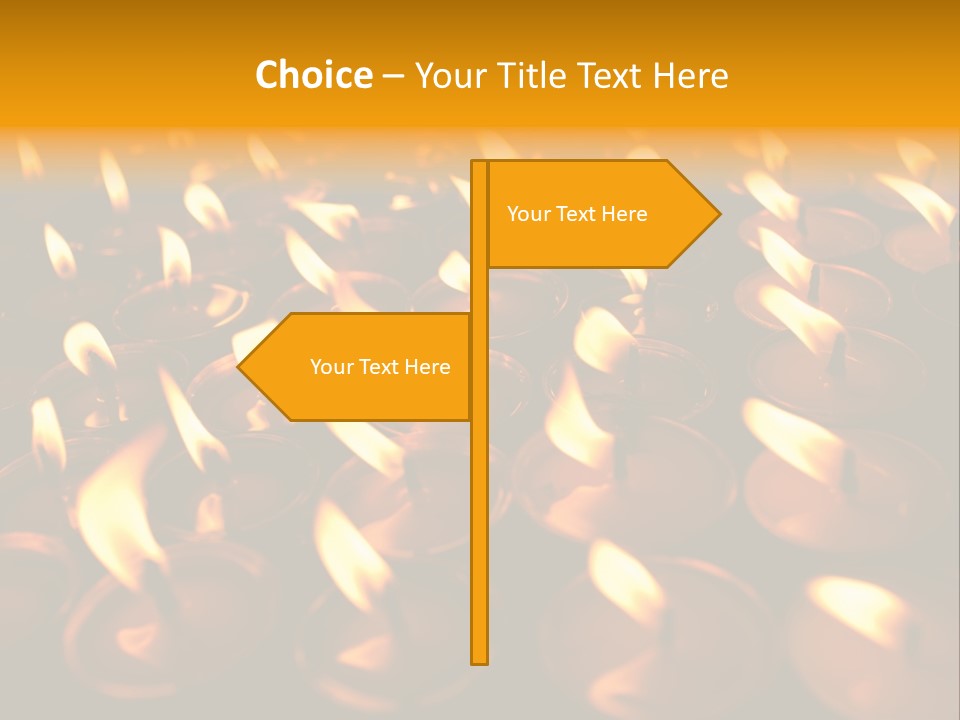 Spiritual Tihar Monkeytemple PowerPoint Template