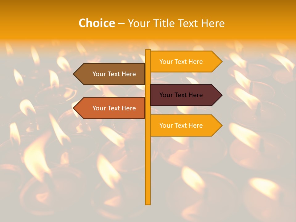 Spiritual Tihar Monkeytemple PowerPoint Template