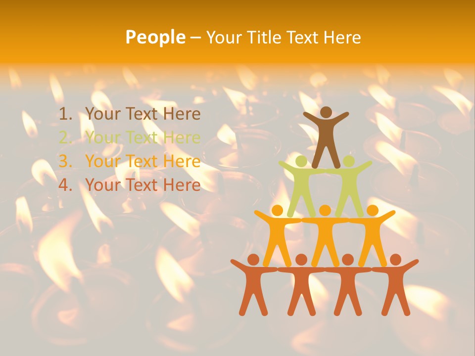 Spiritual Tihar Monkeytemple PowerPoint Template