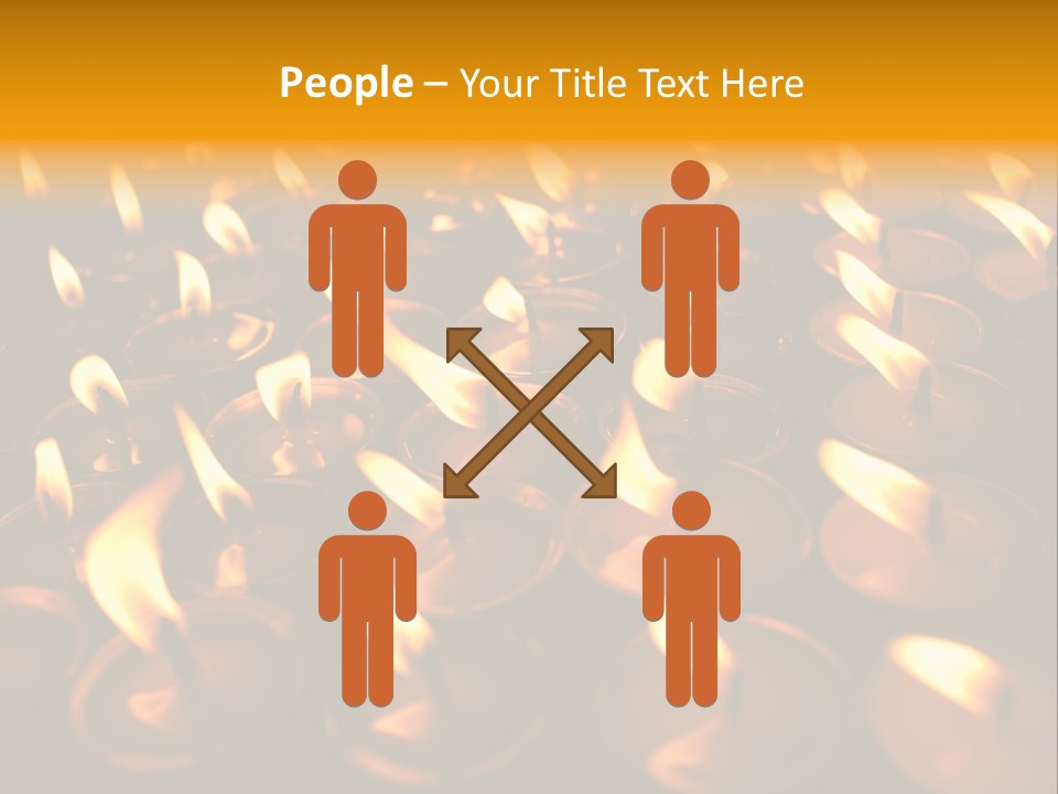 Spiritual Tihar Monkeytemple PowerPoint Template