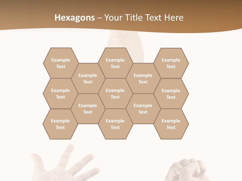 Sign Symbol Hand Sign PowerPoint Template